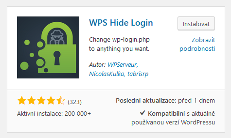 hide login